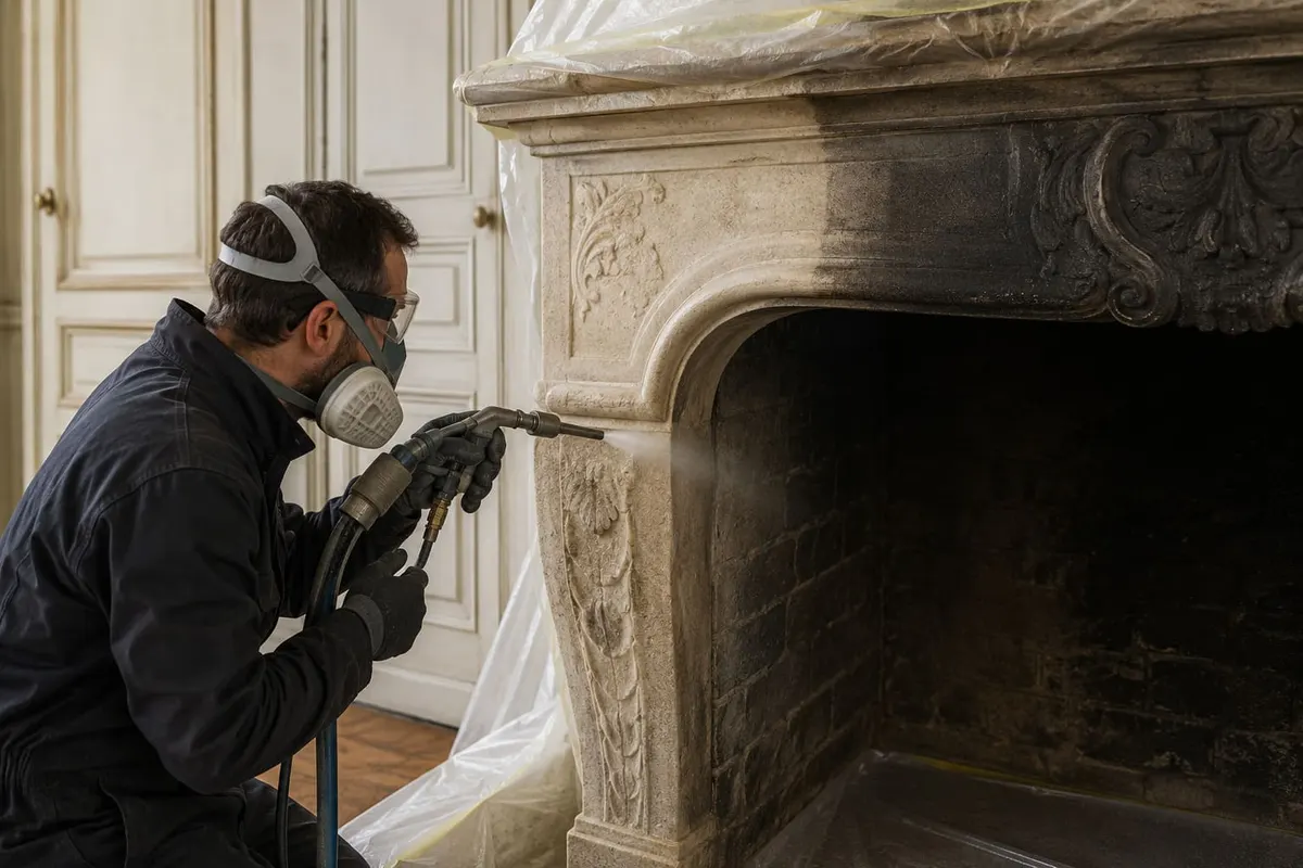 Échoppe Bordelaise, Les Chartrons — pendant les travaux